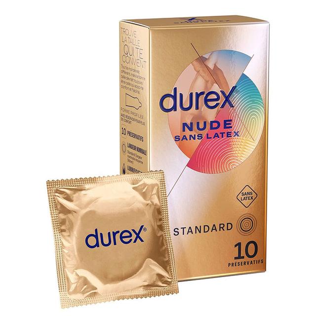 Durex Nude Préservatifs Sensation Peau Contre Peau Sans Latex x10 - Easypara on Productcaster.