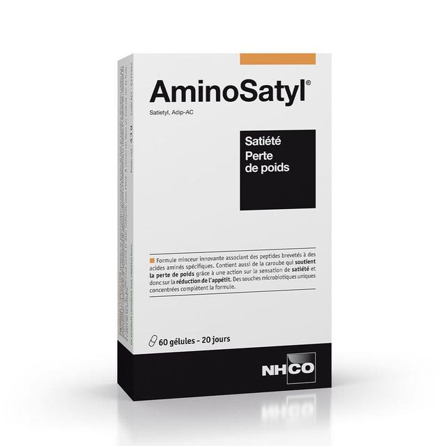 Nhco Nutrition Amino Satyl Perte de Poids 60 Gélules - Easypara on Productcaster.