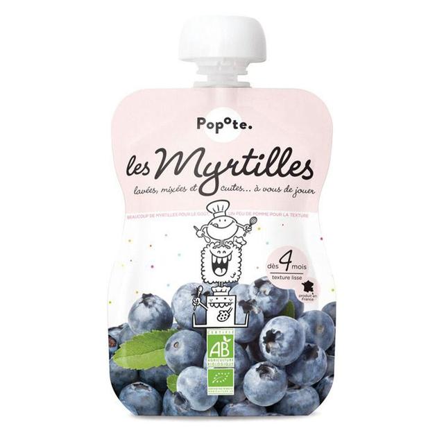 Gourde Bio 120g Fruits Dès 4 Mois Popote - Fabriqué en France - Produit Bio - Easypara on Productcaster.