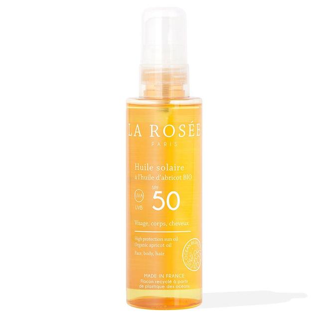 LA ROSÉE Huile solaire SPF50 150ml - Fabriqué en France - Produit Vegan - Easypara on Productcaster.