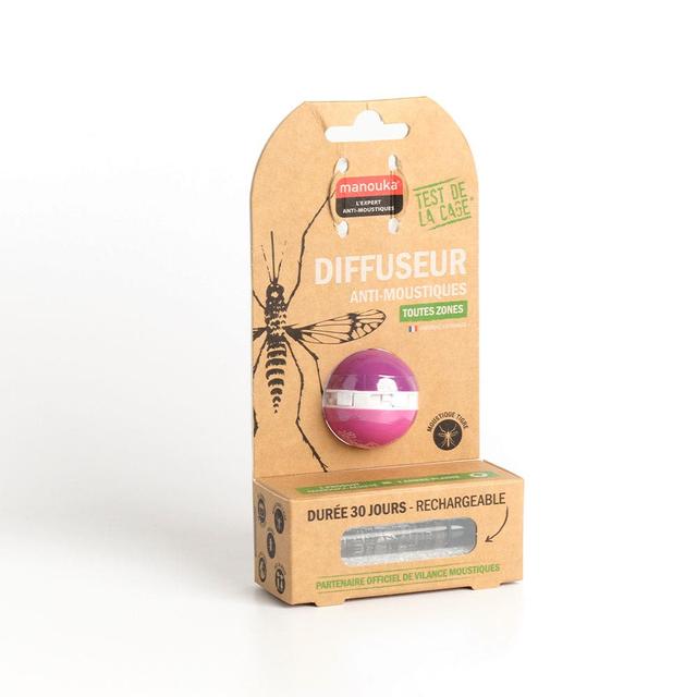 Manouka Boule Diffuseur Anti Moustiques Toutes Zones Dès 36 Mois - Easypara on Productcaster.