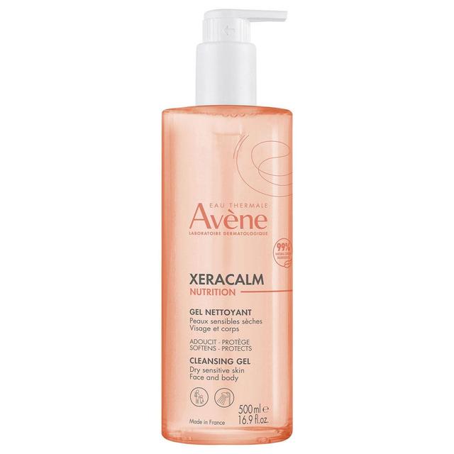 Gel Nettoyant 500ml Xeracalm Nutrition Peaux sensibles sèches Avène - Fabriqué en France - Produit Bio - Certifié Cosmébio - Easypara on Productcaster.