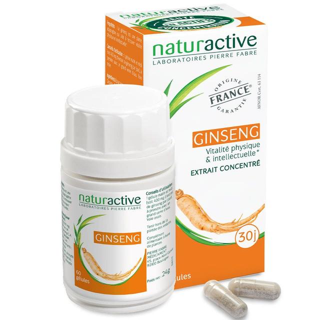 Naturactive Ginseng 60 Gelules - Fabriqué en France - Easypara on Productcaster.