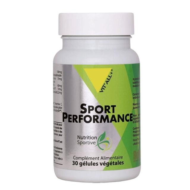 Sport Performance avec Robuvit 30 Gélules Végétales Vit'All+ - Produit Bio - Certifié Cosmébio - Easypara on Productcaster.