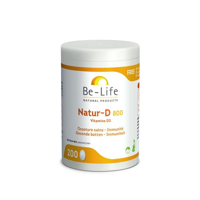 Natur-d 800 200 Capsules Be-Life - Produit Bio - Certifié Cosmébio - Easypara on Productcaster.