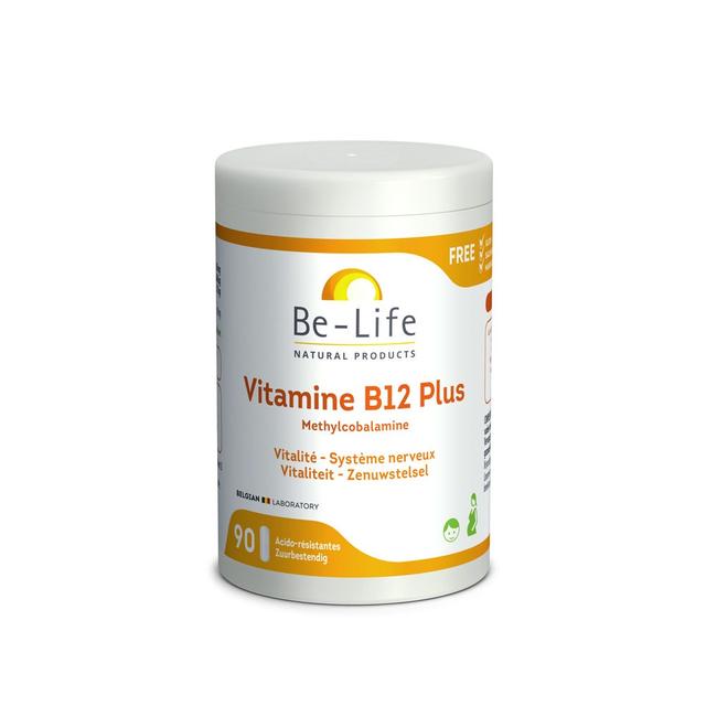 Vitamine B12 Plus 90 Gelules Be-Life - Produit Bio - Certifié Cosmébio - Easypara on Productcaster.