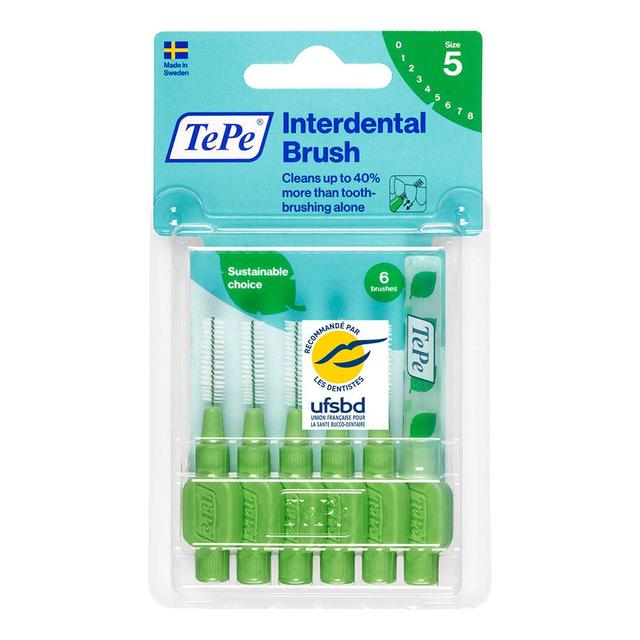 Brossettes Interdentaires 0.8mm X6 Tepe - Produit Bio - Certifié Cosmébio - Easypara on Productcaster.