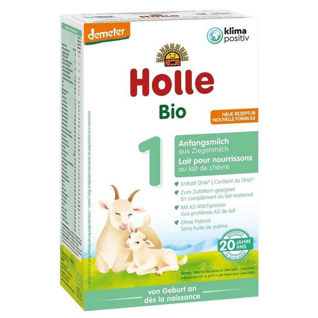 Lait 1 pour nourrissons au lait de chèvre bio 400g De 0 a 6 mois Holle Pural - Certifié Cosmébio - Easypara on Productcaster.