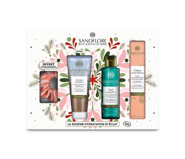 Sanoflore - Coffret Routine Hydratation et Eclat Bio Sanoflore - Certifié Cosmébio - Easypara on Productcaster.