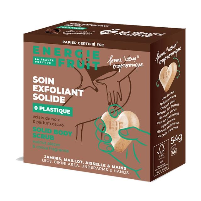 Energie Fruit Soin exfoliant solide Parfum cacao 54g - Easypara on Productcaster.