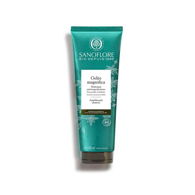 Sanoflore Magnifica Gelée Nettoyant Anti-Imperfections Bio 120ml - Fabriqué en France - Certifié Cosmébio - Easypara on Productcaster.