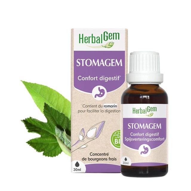 Herbalgem Stomagem Confort Digestif Bio 30ml - Easypara on Productcaster.