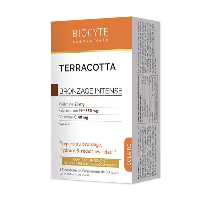 Biocyte Solaire Bronzage Intense Terracotta 30 Capsules - Easypara on Productcaster.