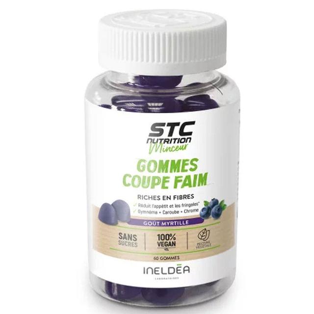 Stc Nutrition Coupe Faim Riches en fibres 60 gommes - Easypara on Productcaster.