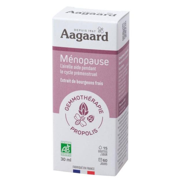 Aagaard Gemmothérapie Propolis Ménopause Bio 30ml - Fabriqué en France - Easypara on Productcaster.