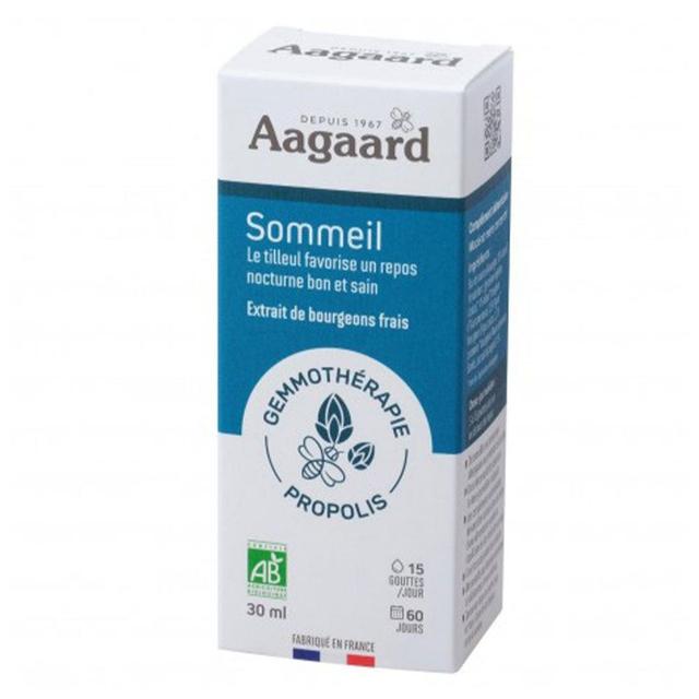 Aagaard Gemmothérapie Propolis Sommeil Bio 30ml - Fabriqué en France - Easypara on Productcaster.