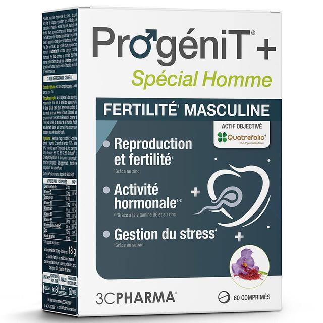 3C Pharma Progenit Homme 60 comprimés - Easypara on Productcaster.