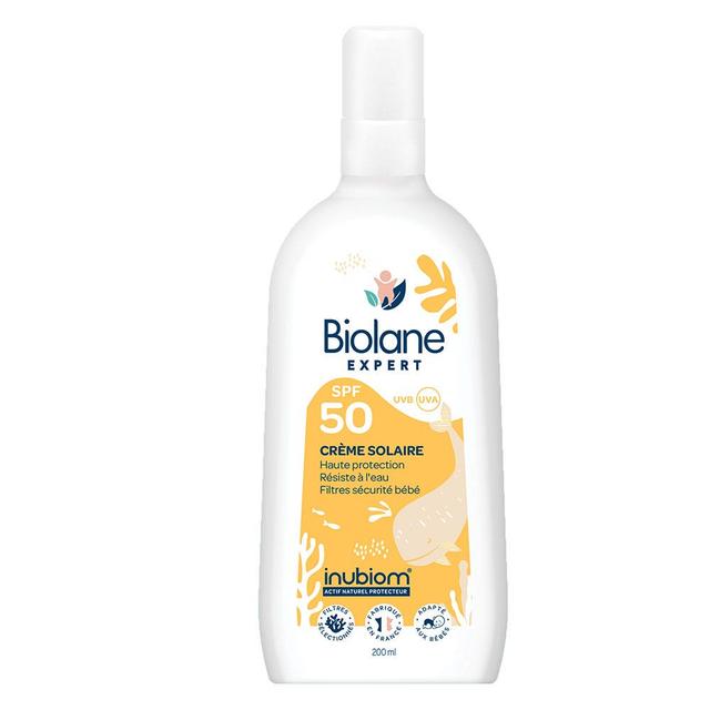 Biolane Expert Crème Solaire SPF50 200ml - Fabriqué en France - Easypara on Productcaster.