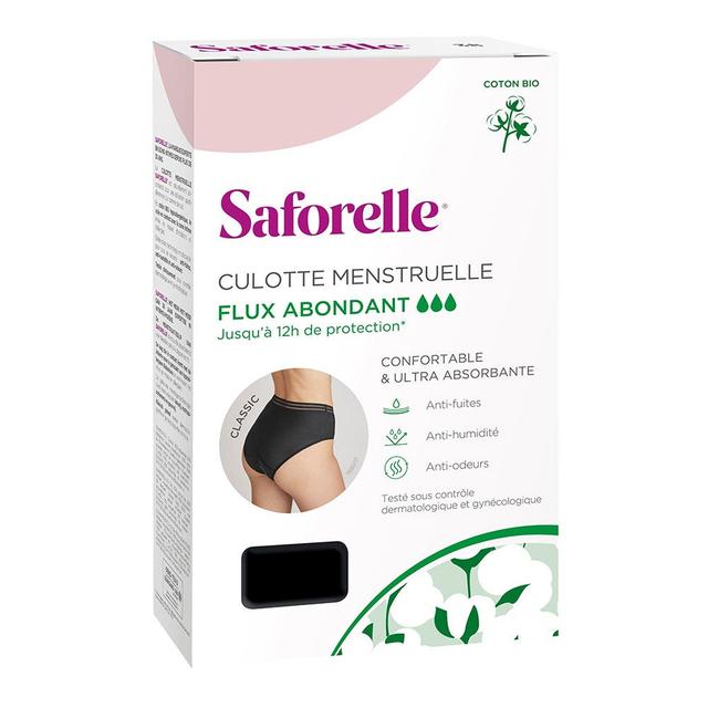 Saforelle Culotte Classic Ultra Absorbante pour les règles Flux abondant - Easypara on Productcaster.