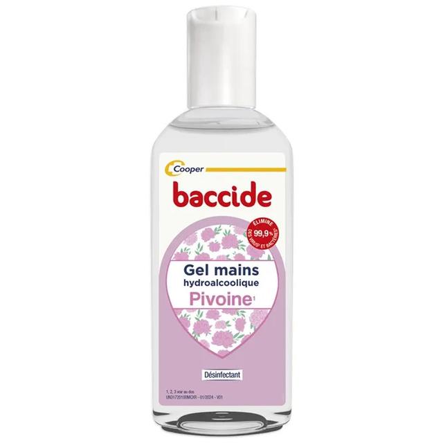 Baccide Gel Mains Désinfectant Hydroalcoolique Pivoine Peaux sensibles 30ml - Easypara on Productcaster.