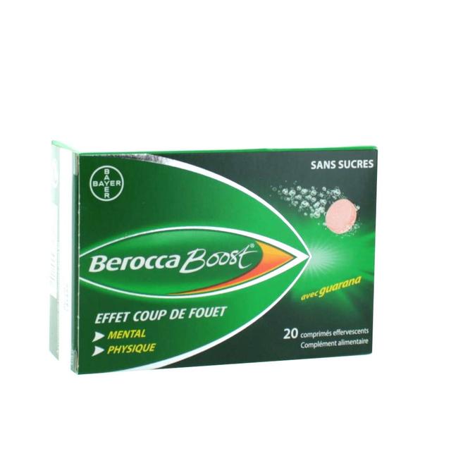 Bayer Berocca Boost 20 Comprimes Effervescents - Easypara on Productcaster.