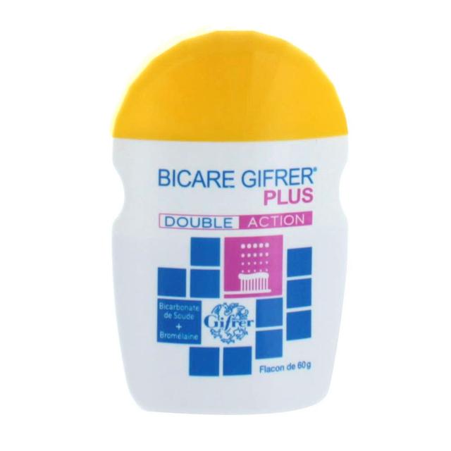 Gifrer - Bicarbonate De Soude Double Action 60g Bicare Plus Gifrer - Easypara on Productcaster.