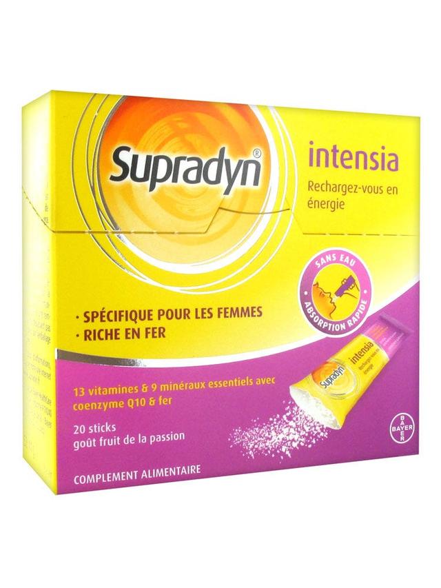 Supradyn Intensia Boite De 20 Sticks - Easypara on Productcaster.