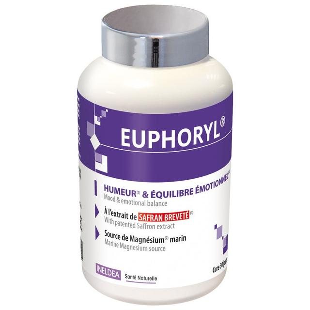 Euphoryl 90 Gelules Ineldea - Produit Bio - Certifié Cosmébio - Easypara on Productcaster.