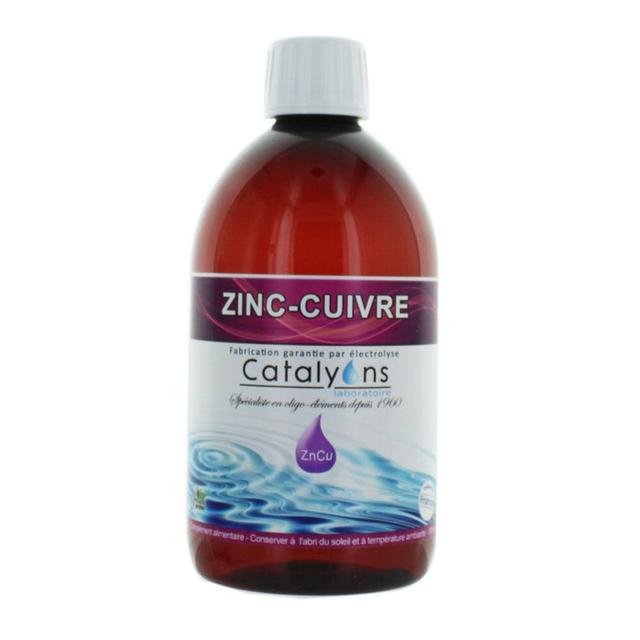 Zinc-cuivre 500 ml Catalyons - Produit Bio - Certifié Cosmébio - Easypara on Productcaster.