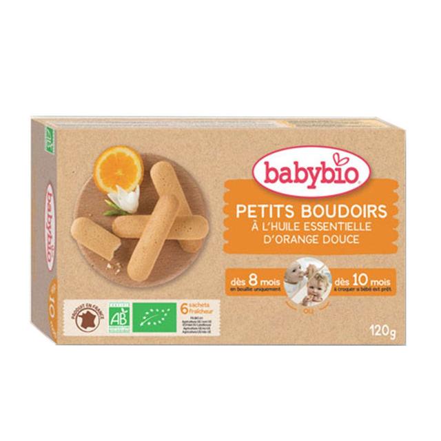 Babybio Boudoir A L'huile Essentielle D'orange Douce Bio 120g - Easypara on Productcaster.