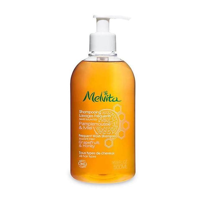 Shampooing Lavages Frequents Miel Pamplemousse Sans Sulfates Bio 500ml Melvita - Fabriqué en France - Produit Bio - Easypara on Productcaster.