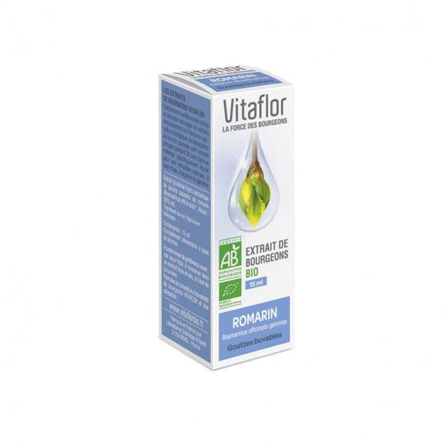 Vitaflor - Extrait De Bourgeon De Romarin Bio 15ml Vitaflor - Easypara on Productcaster.