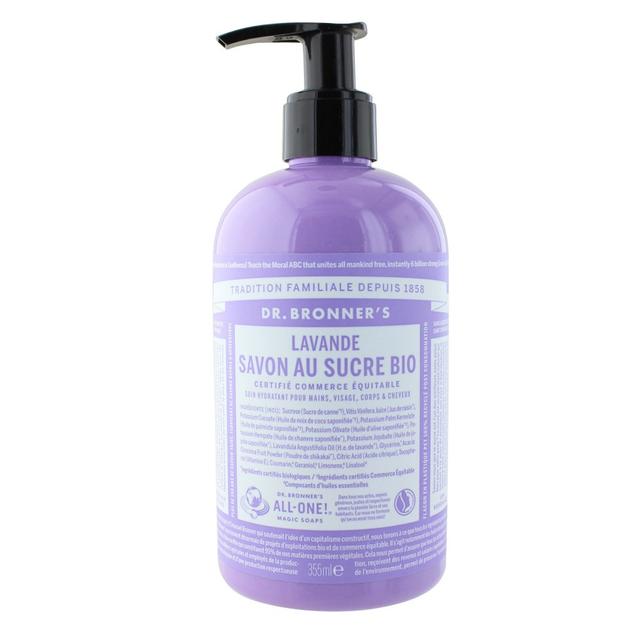 Dr Bronner'S Savon Liquide Lavande 355 ml - Produit Bio - Easypara on Productcaster.