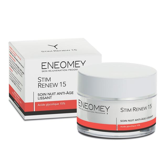 Stim Renew 15 Soin Nuit Anti-age Lissant 50ml Eneomey - Fabriqué en France - Produit Bio - Certifié Cosmébio - Easypara on Productcaster.