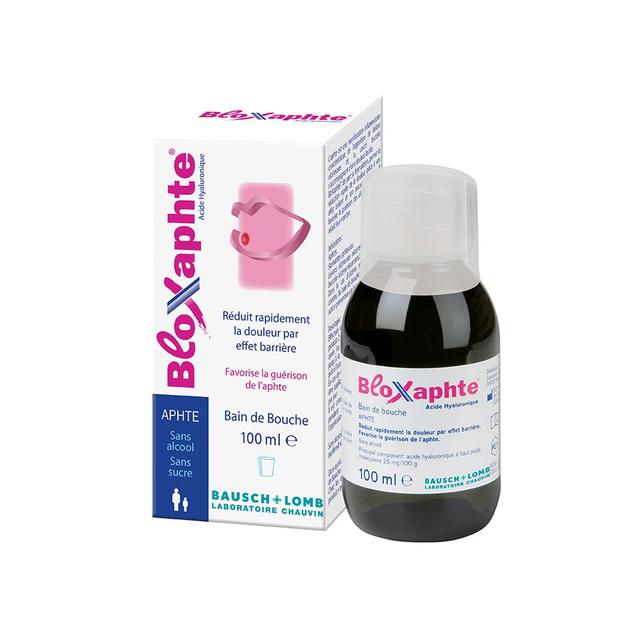 Bausch&Lomb BLOXAPHTE BAIN DE BOUCHE SANS ALCOOL 100ml - Easypara on Productcaster.