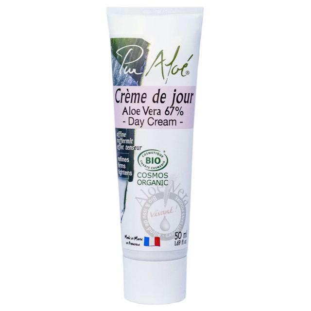 Creme Visage A L'aloe Vera 67% Bio 50ml Pur Aloé - Produit Bio - Easypara on Productcaster.