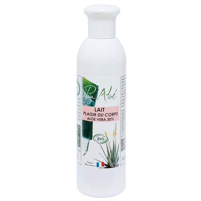 Lait Plaisir Du Corps A L'aloe Vera Natif 30% Bio 250ml Pur Aloé - Produit Bio - Easypara on Productcaster.