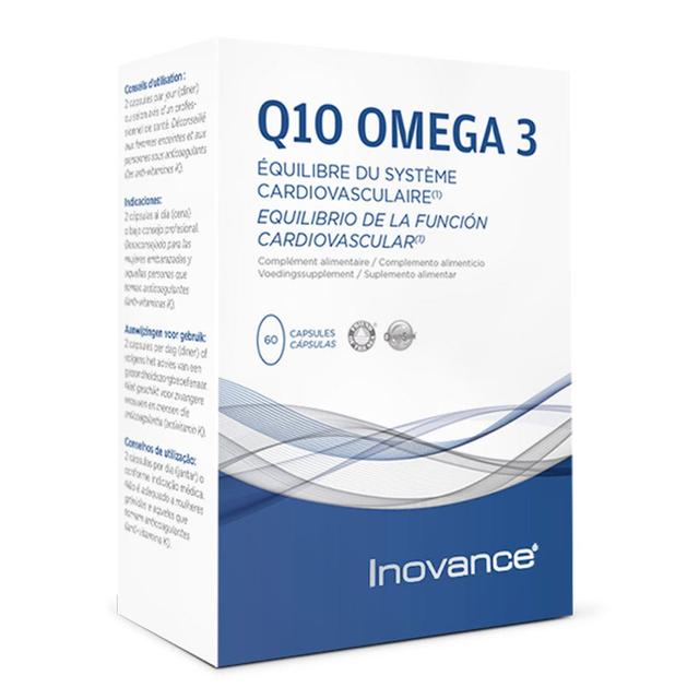 Q10 Omega3 60 Capsules Inovance - Produit Bio - Certifié Cosmébio - Easypara on Productcaster.