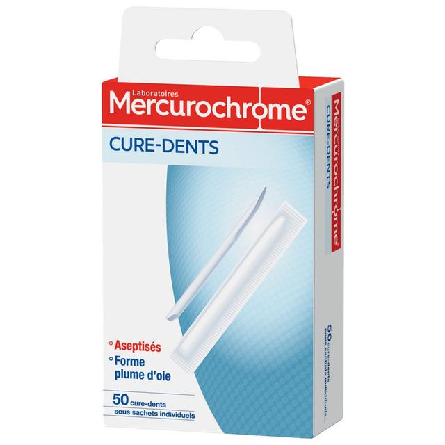 Mercurochrome Cure Dents Aseptises X50 - Easypara on Productcaster.