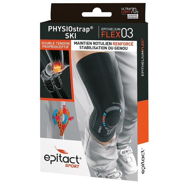 Sport Physiostrap Ski Genouillere Epithelium Flex 03 Epitact - Produit Bio - Certifié Cosmébio - Easypara on Productcaster.