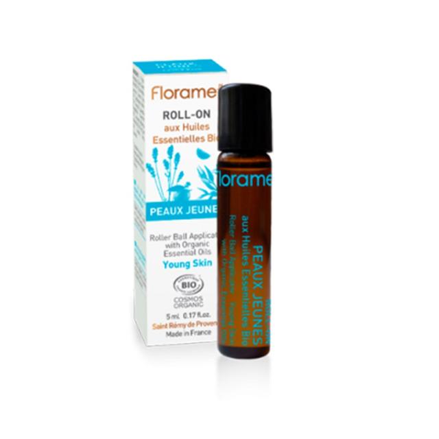 Roll-on Peau Jeune Aux Huiles Essentielles Bio 5ml Florame - Produit Bio - Easypara on Productcaster.