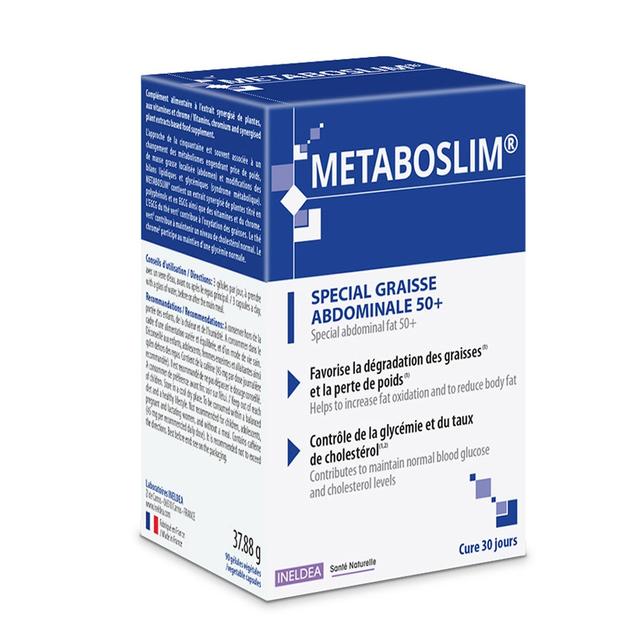 Metaboslim 90 Gelules Ineldea - Produit Bio - Certifié Cosmébio - Easypara on Productcaster.