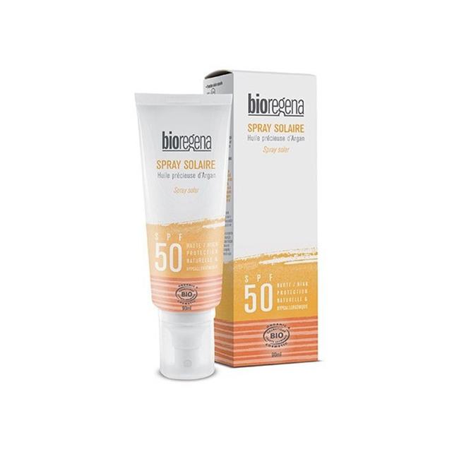 Spray Solaire Spf50 Adultes Bio 90ml Bioregena - Produit Bio - Easypara on Productcaster.