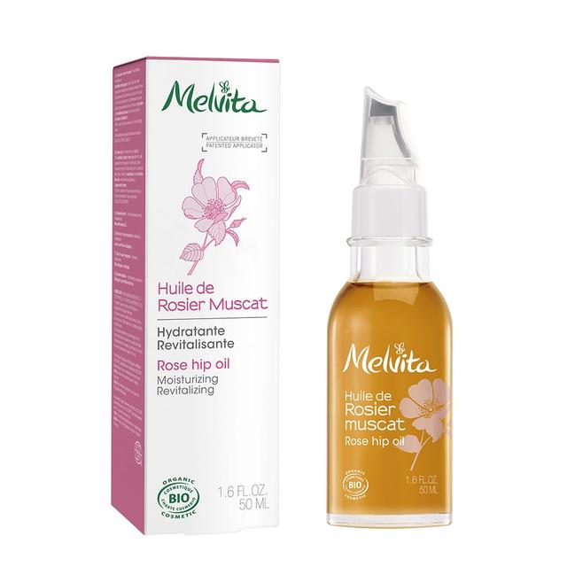 Huile Rosier Muscat Hydratante Revitalisante Bio 50ml Melvita - Fabriqué en France - Produit Bio - Easypara on Productcaster.