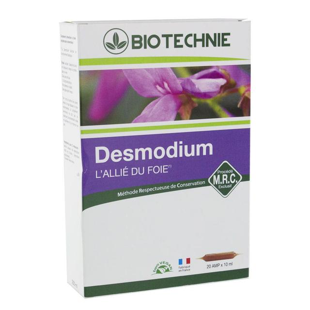 Desmodium 20 Ampoules Digestion Biotechnie - Certifié Cosmébio - Easypara on Productcaster.