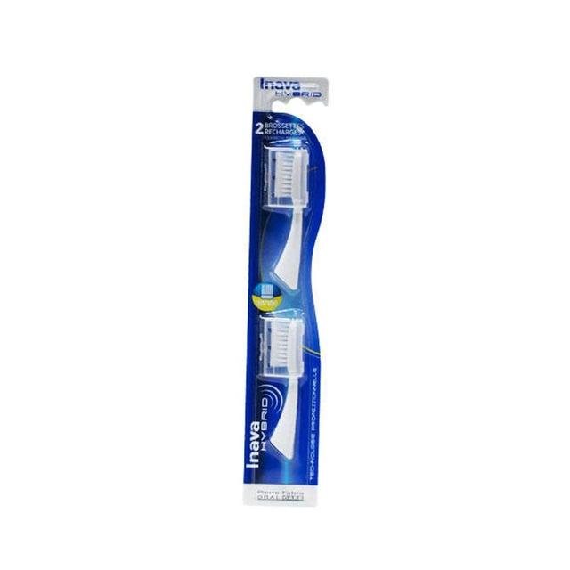 Brossettes Recharges 20/100 x2 Hybrid Inava - Produit Bio - Certifié Cosmébio - Easypara on Productcaster.