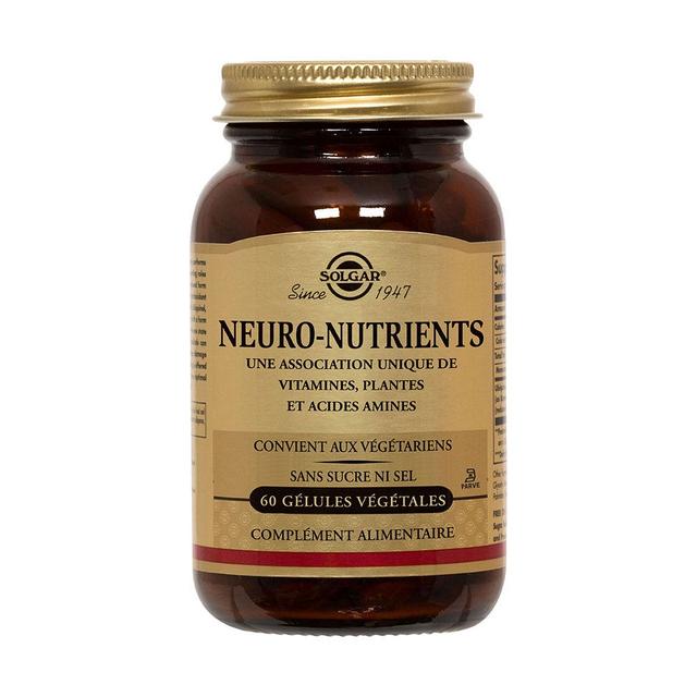 Solgar Neuro Nutrients 60 Gelules Vegetales - Easypara on Productcaster.