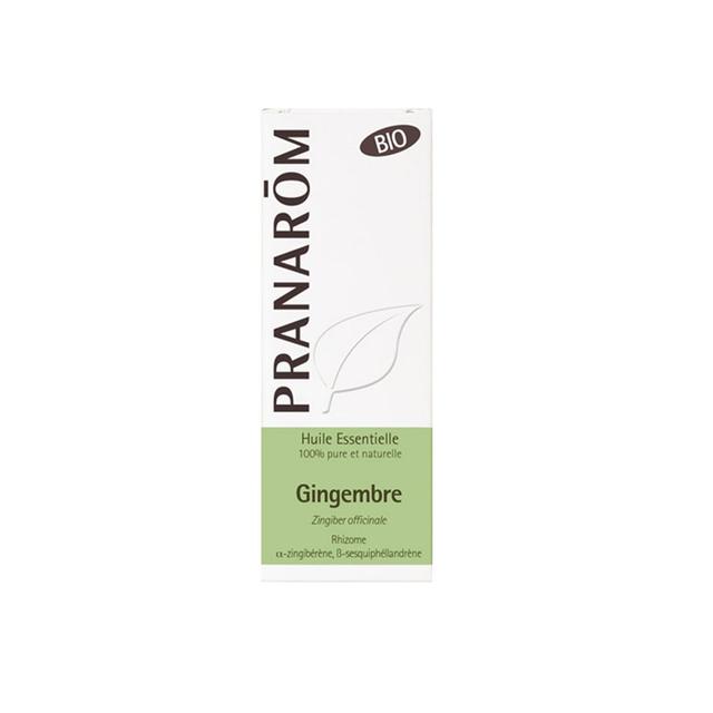 Huile Essentielle Bio Gingembre 5ml Les Huiles Essentielles Pranarôm - Produit Bio - Easypara on Productcaster.