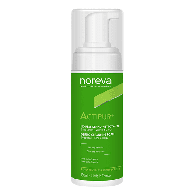 Mousse Dermo-nettoyante 150 ml Actipur Noreva - Produit Bio - Certifié Cosmébio - Easypara on Productcaster.