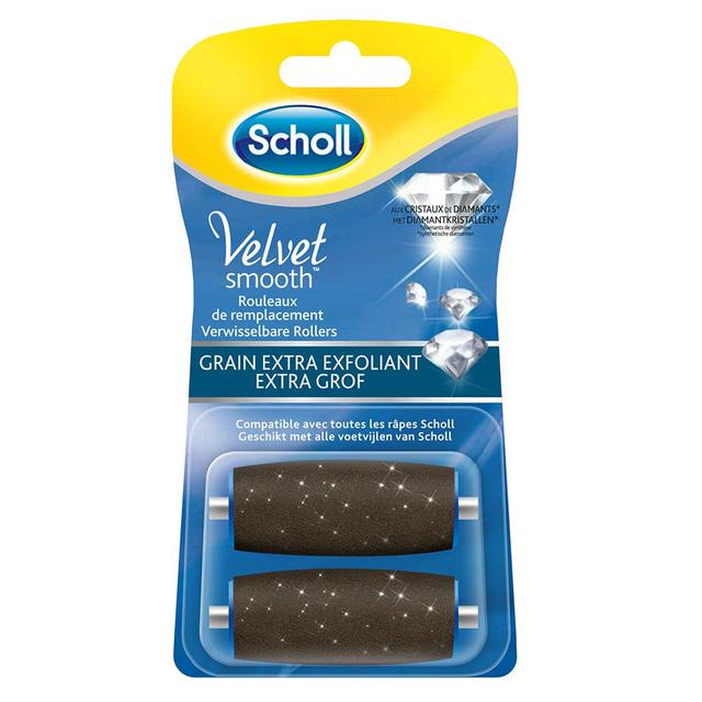 Scholl Velvet Smooth Rouleaux De Remplacement Grain Extra Exfoliant x2 - Easypara on Productcaster.